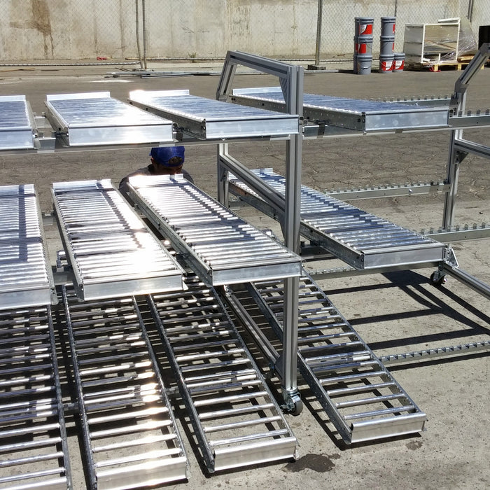 Bosch Rexroth: Aluminum Extrusion Flow Racks