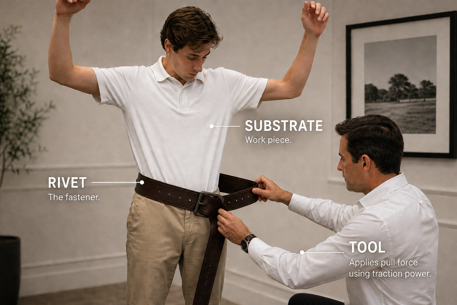 Positively Riveting: That Belt Doesn’t Fit You
