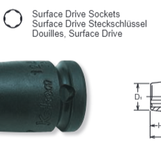 Koken Surface Drive Impact Socket