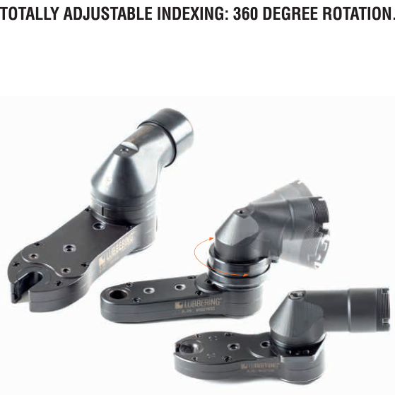 Lubbbering LSP3 Connect: Mounting flange | reaction torque | return ring | indexing adapter