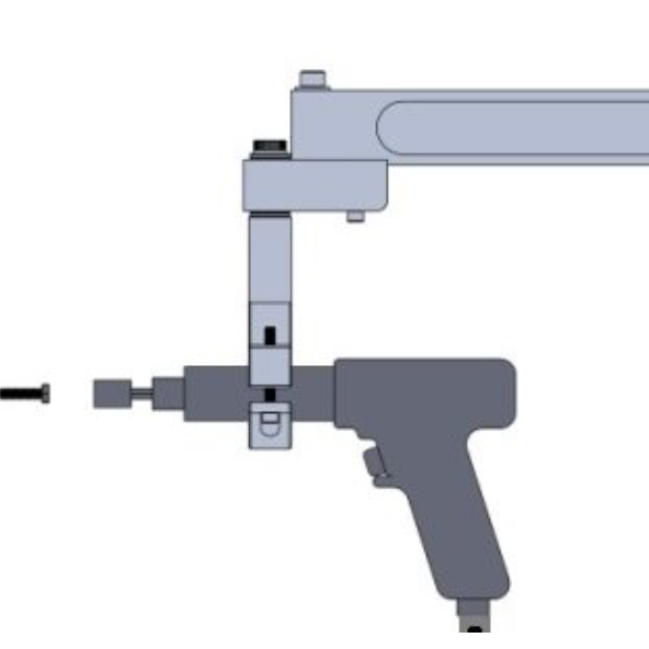 ETA Tool Arms: Torque arms for fastening horizontally with inline or pistol electric tools