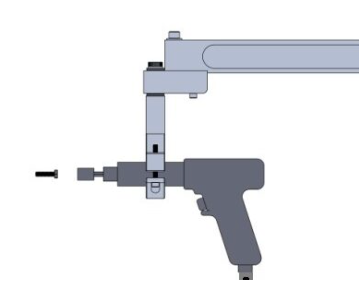 ETA Tool Arms: Torque arms for fastening horizontally with inline or pistol electric tools