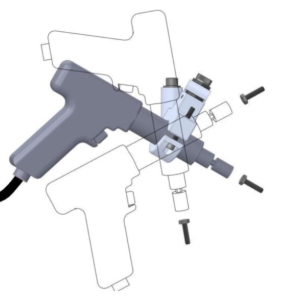 ETA Tool Arms: Torque arms for fastening at any angle with pistol or inline electric tools