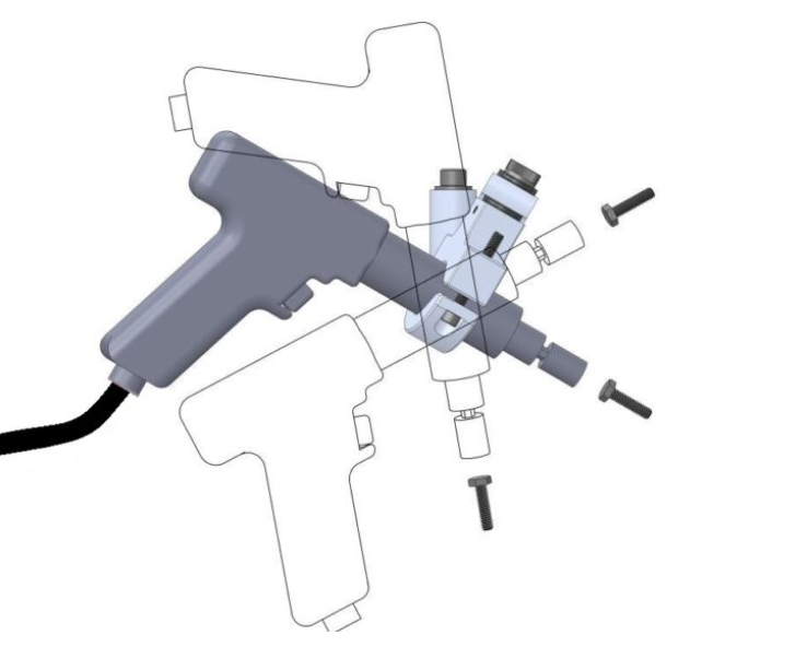 ETA Tool Arms: Torque arms for fastening at any angle with pistol or inline electric tools