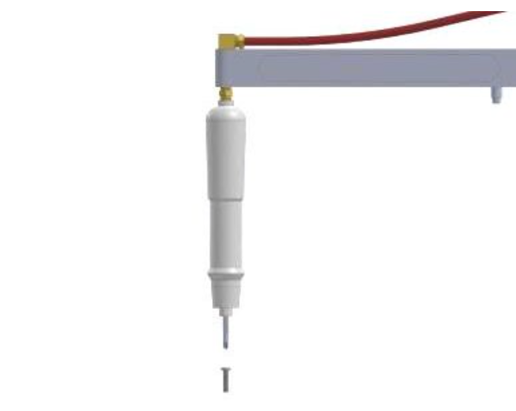 ETA Tool Arms: Torque arms for fastening vertically with inline air tools