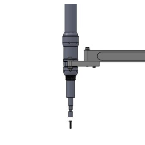 ETA Tool Arms: Torque arms for fastening vertically with dedicated holders for specific air tools