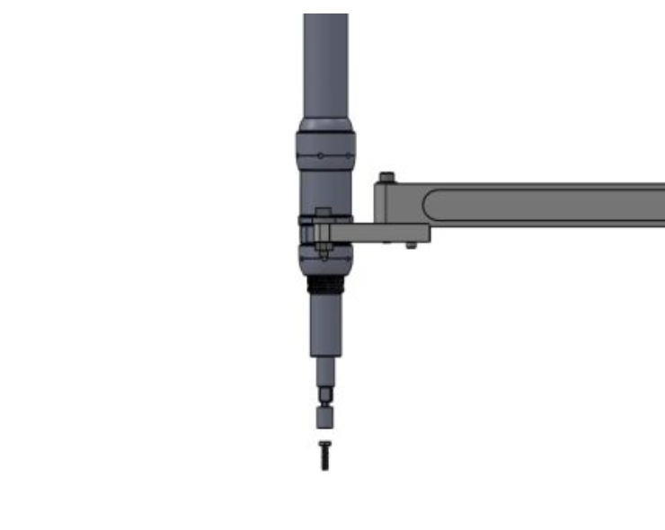 ETA Tool Arms: Torque arms for fastening vertically with dedicated holders for specific air tools