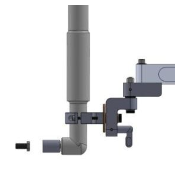 ETA Tool Arms: Torque arms for fastening horizontally with right angle air tools