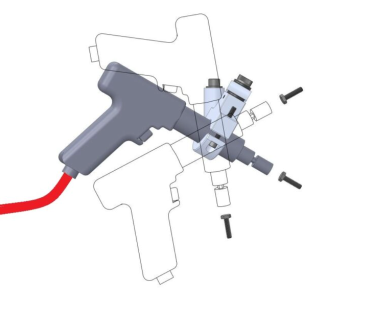 ETA Tool Arms: Torque arms for fastening at any angle with pistol or inline air tools