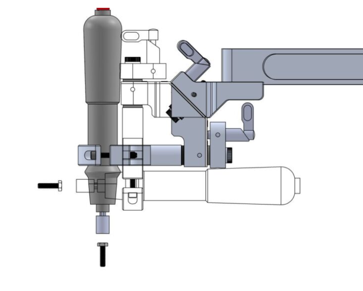 ETA Tool Arms: Torque arms for fastening both horizontally and vertically with the same inline or pistol air tool