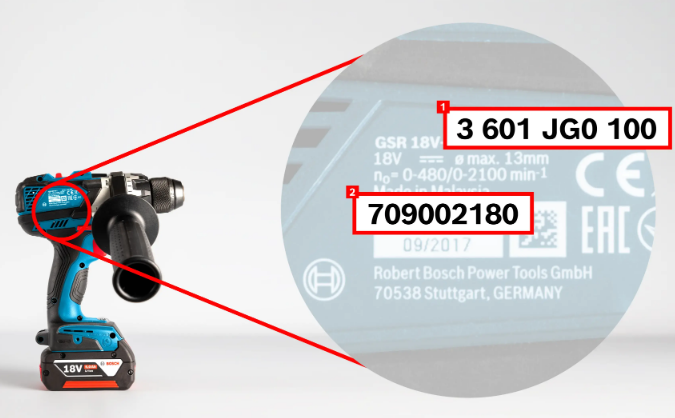 Bosch: How to Read Bosch Date Code Serial Numbers for Warranty on Production (Blue) Line Tools