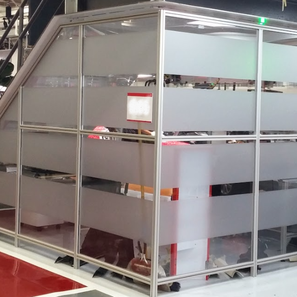 Bosch-Rexroth: Aluminum Extrusion Safety Railings and Enclosures