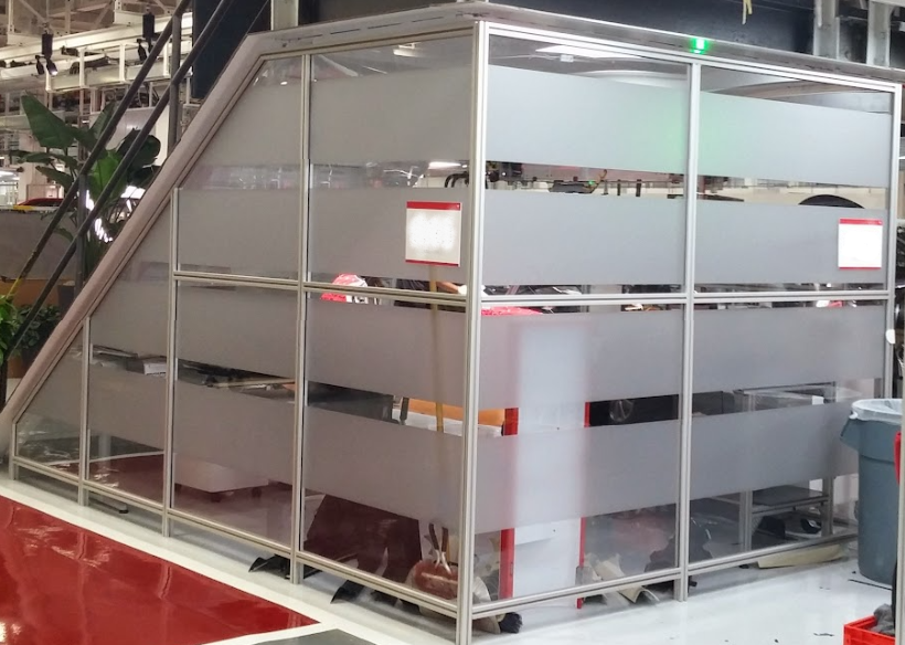 Bosch-Rexroth: Aluminum Extrusion Safety Railings and Enclosures