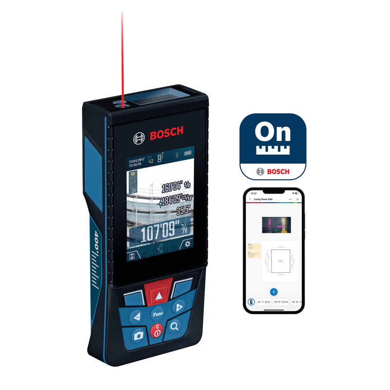Bosch GLM400CL, Connected Laser Measure