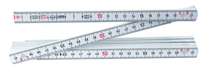 Wiha 61602 MaxiFlex 2 Meter Folding Ruler Outside Read