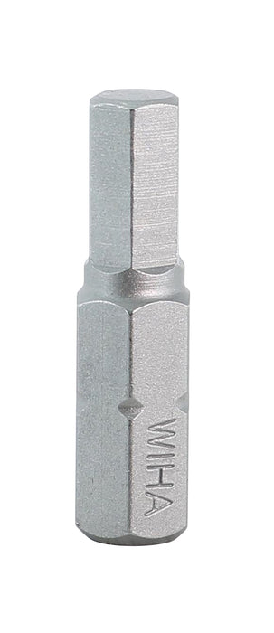 Wiha 71315 Hex Bit 5.0mm - 25mm - 10 Pack