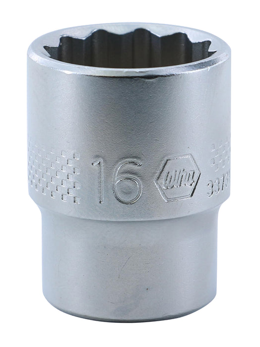 Wiha 33731 12 Point - 3/8 Inch Drive Socket - 16.0mm