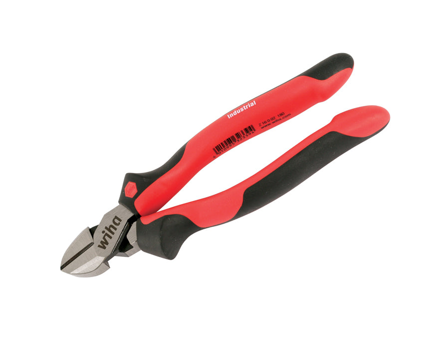 Wiha 30929 Industrial SoftGrip High Leverage Diagonal Cutter 6.3"