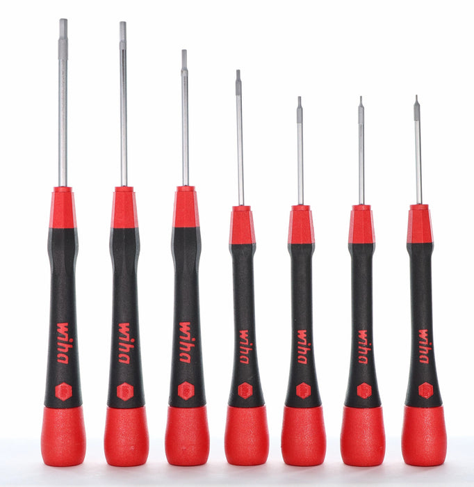 Wiha 26393 7 Piece PicoFinish Precision Hex Screwdriver Set - Metric