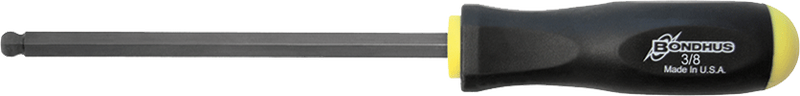 Bondhus Inch Hex Screwdriver, Ball-End, ProGuard