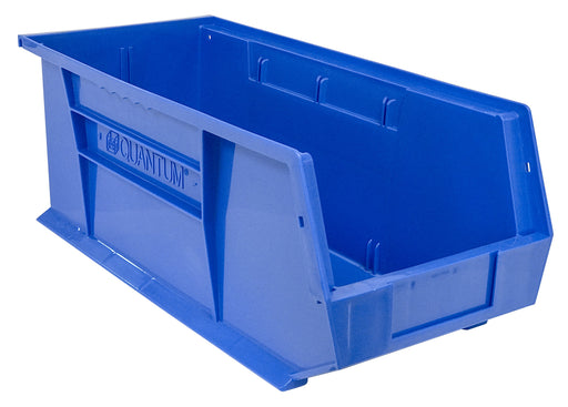 Quantum QUS248BLCS, QUS Quantum Ultra Stacking & Hanging Polypropylene Blue Bins, By Case