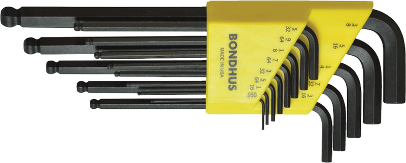 Bondhus 12905, Ball-End, ProGuard, 100-Pack, Inch Hex L-Wrench