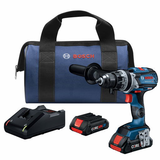 Bosch GSR18V-975CB25, 18V 1/2 In. Drill/Driver Kit