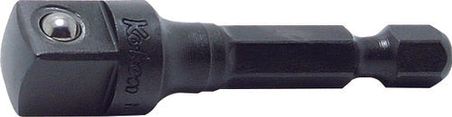 Ko-Ken 112-50B, 1/4 Hex Dr. Adaptor  3/8 Square Length 50mm Ball type