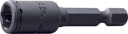 Ko-ken 113.50(2B)-13, 1/4" Hex Power Drive Nutsetter, 13mm Hex (Nut Grip), Length 50mm