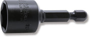 Ko-ken 113.50-14, 1/4" Hex Drive Nutsetter, 14mm Hex, Length 50mm