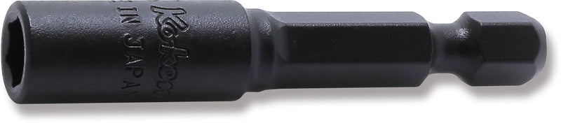Ko-ken 113.50-5.5, 1/4" Hex Power Drive Nutsetter, 5.5mm Hex, Length 50mm