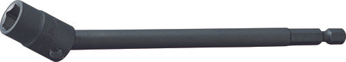 Ko-ken 113UN.200-12, 1/4" Hex Drive Nutsetter Universal, 12mm Hex, Length 200mm, Universal Joint Nutsetter