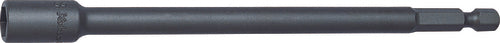 Ko-ken 115.150-7, 1/4" Hex Power Drive Nutsetter, 7mm Hex, Length 150mm, Fixed Magnet