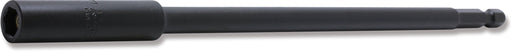 Ko-ken 115G.200-7, 1/4" Hex Drive Nutsetter, 7mm Hex, Length 200mm, Sliding Magnet