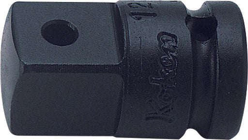 Ko-ken 12233A-P, 1/4 Sq. Dr. Adaptor, 3/8 Square, Length 22mm, Pin type