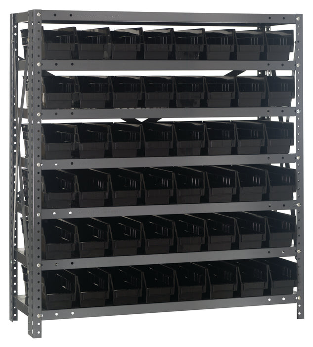 Quantum 1239-101BK | Shelving Unit