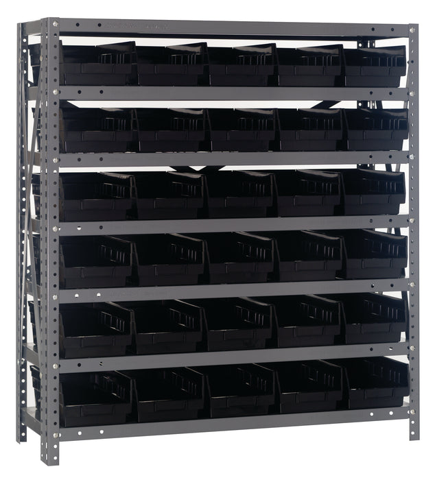 Quantum 1239-102BK | Shelving Unit