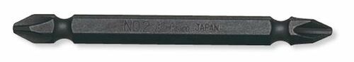 Ko-ken 123PG.75-2(9), Double-Ended, Magnetized, Phillips Screwdriver Bit