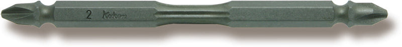 Ko-ken Screwdriver Bit, Phillips, Double-Ended, Torsion