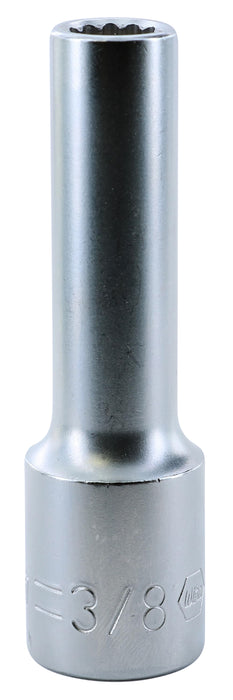 Wiha 33851 12 Point - 1/2" Drive Deep Socket 3/8"