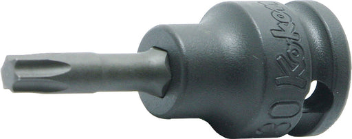 Ko-ken 13025.50-T30, 3/8" Square Drive Power Bit Socket, T30 - Torx Drive, Length 50mm, Impact Rated