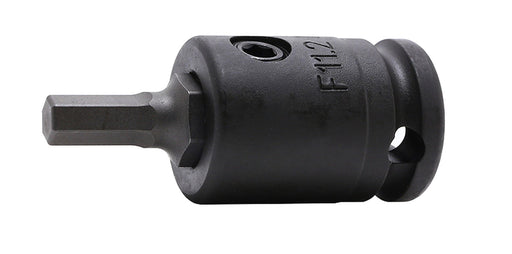 Ko-ken 13134M.52-3, 3/8" Square Drive Power Bit Socket, 3mm Hex Drive, Length 52mm, Impact Rated