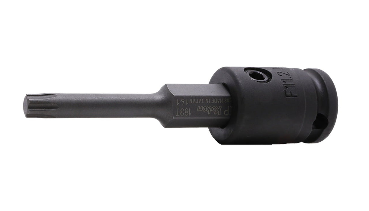 Ko-ken 13134T.92-55IP, 3/8" Square Drive Power Bit Socket, 55IP - TORXplus Drive, Length 92mm, Impact Rated