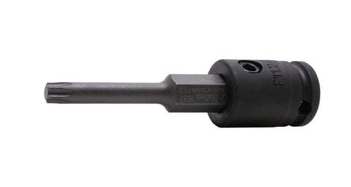 Ko-ken 13134T.92-T40, 3/8" Square Drive Power Bit Socket, TX 40 - Torx Key, Length 92mm, Impact Rated