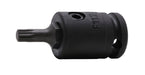 Ko-ken 13134X.52-M5, 3/8" Square Drive Power Bit Socket, M5 - XZN Drive, Length 52mm, Impact Rated