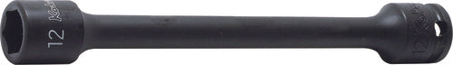 Ko-ken 13145MG.200-12, 3/8 Sq. Dr. Extension Socket, 12mm 6 point, Length 200mm, Magnet