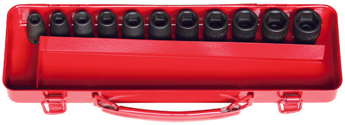 Ko-ken 13300A-1/2, 3/8 Sq. Dr. Socket, 1/2 6 point, Length 80mm