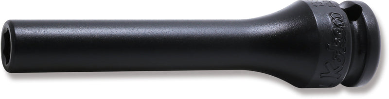 Ko-ken 13300A-11/16, 3/8 Sq. Dr. Socket, 11/16 6 point, Length 80mm