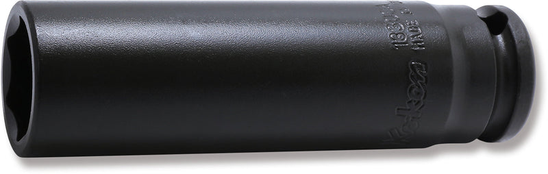 Ko-ken 13300A-7/16, 3/8 Sq. Dr. Socket, 7/16 6 point, Length 80mm