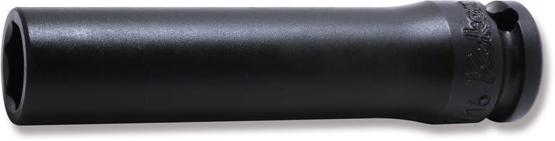 Ko-ken 13300A-7/8, 3/8 Sq. Dr. Socket, 7/8 6 point, Length 80mm